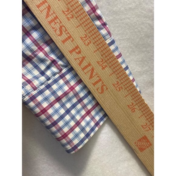 Jeremy Argyle NYC Mens Plaid Button-Down Long Sleeve Shirt M 100% Cotton - Picture 8 of 11